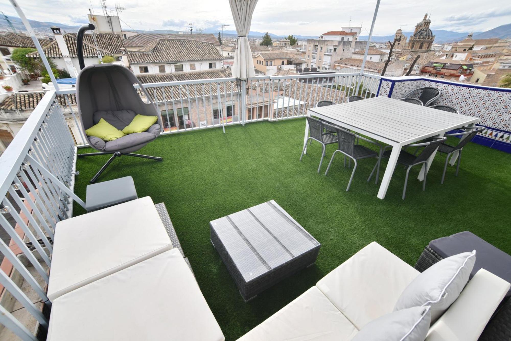 Atico Panorama Catedral Apartment Granada Exterior foto