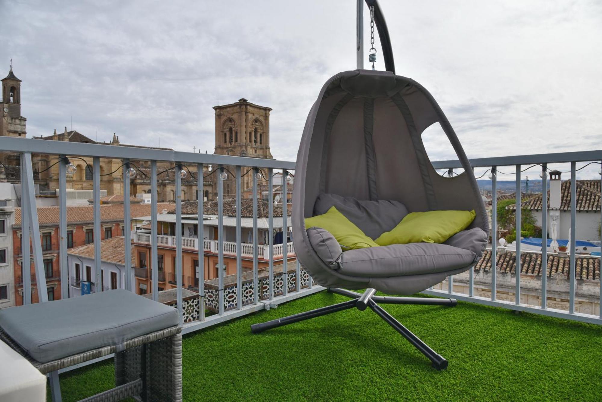 Atico Panorama Catedral Apartment Granada Exterior foto