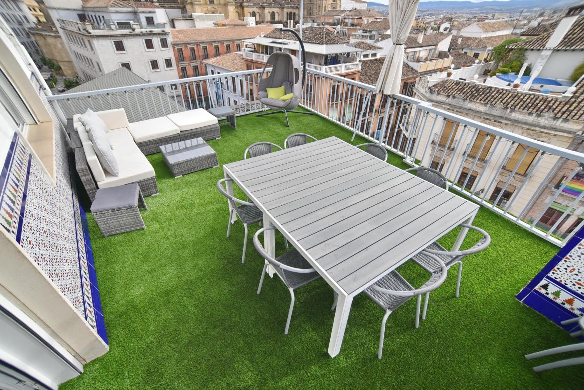 Atico Panorama Catedral Apartment Granada Exterior foto
