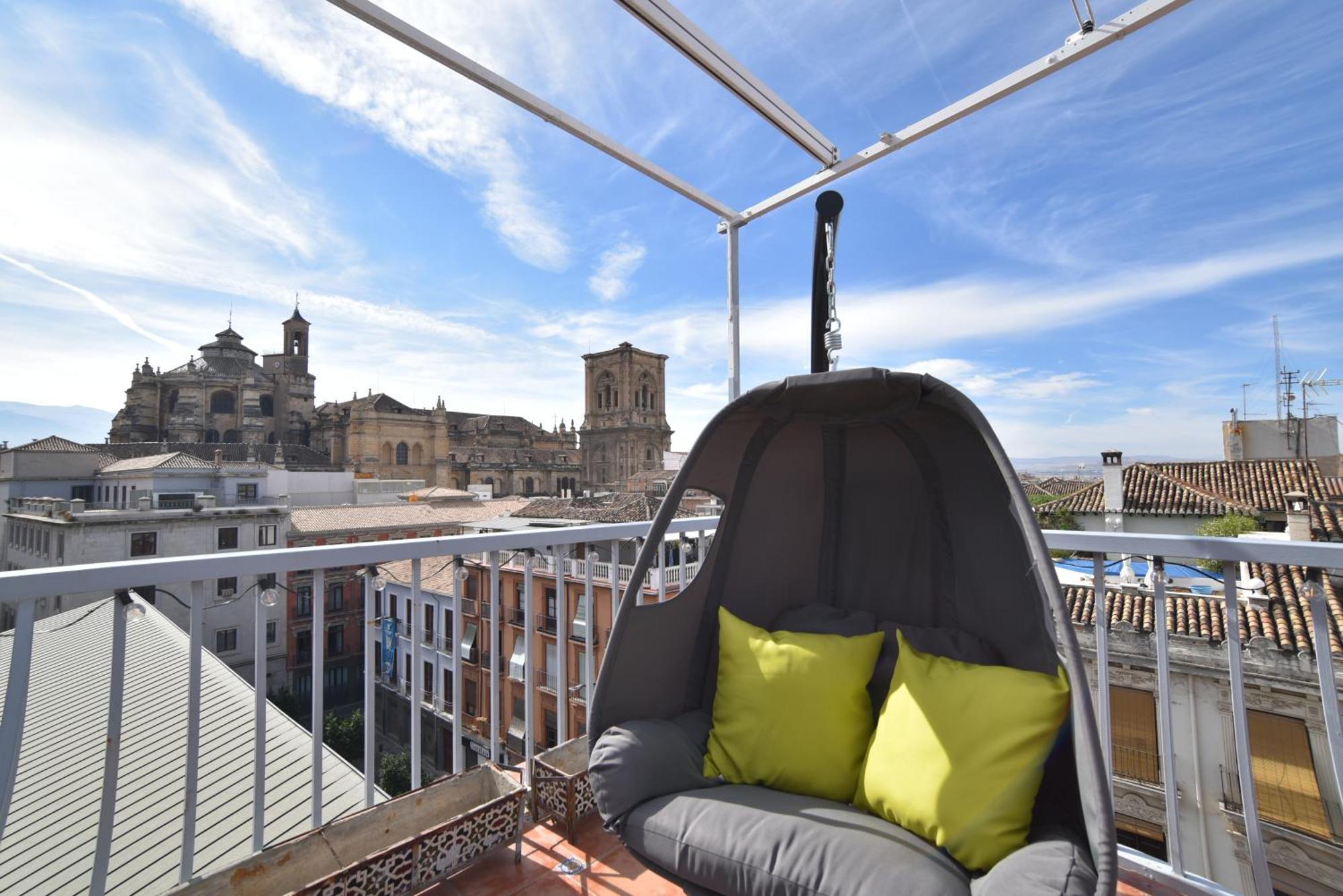 Atico Panorama Catedral Apartment Granada Exterior foto