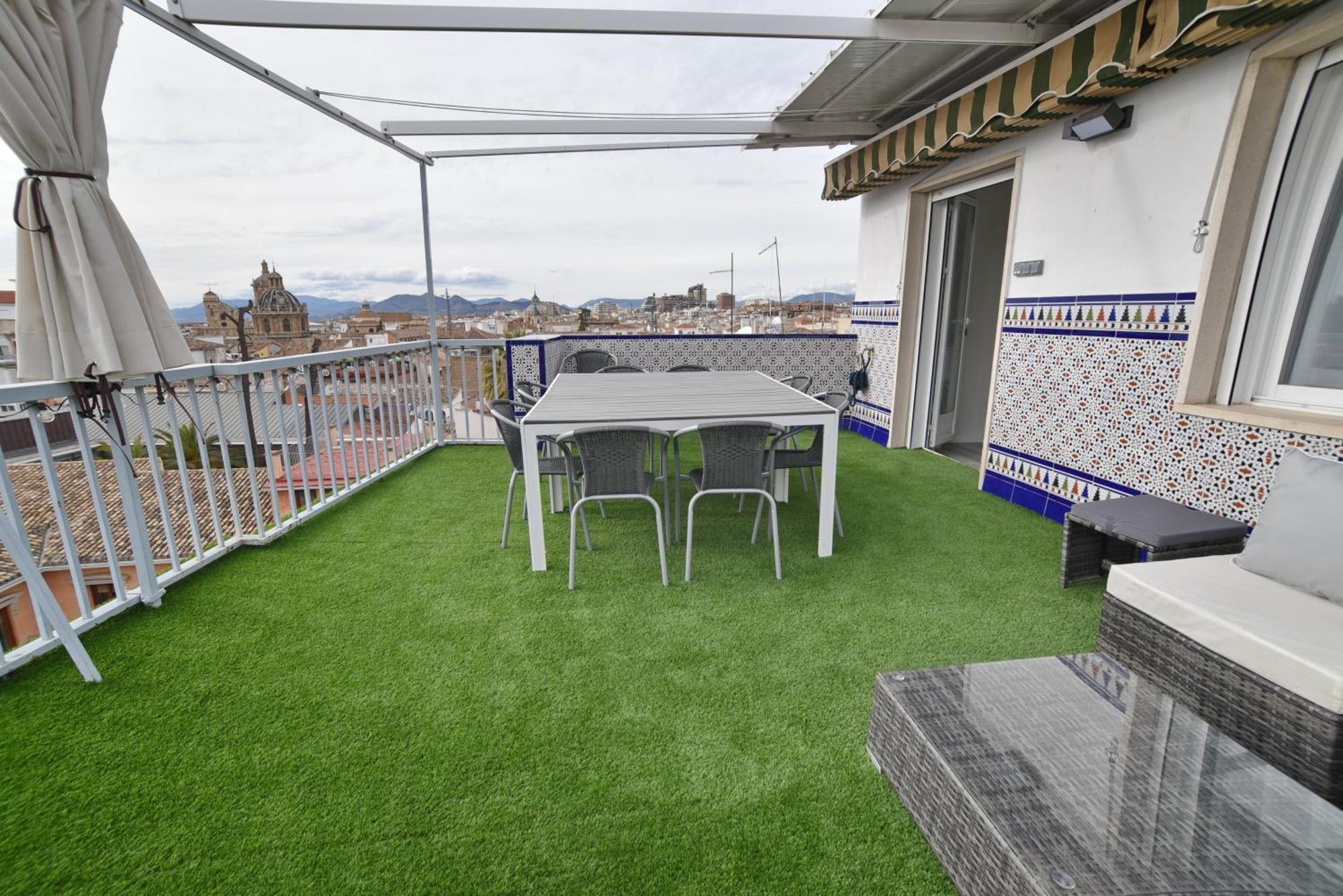 Atico Panorama Catedral Apartment Granada Exterior foto