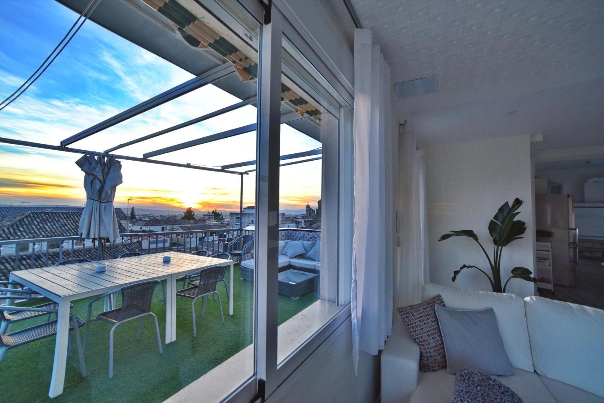 Atico Panorama Catedral Apartment Granada Exterior foto
