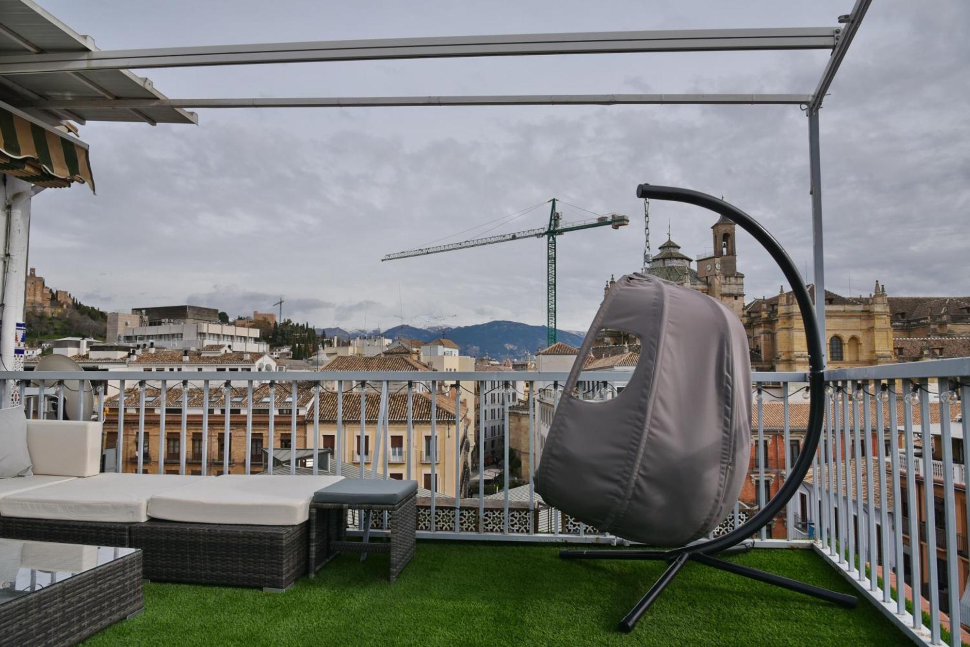 Atico Panorama Catedral Apartment Granada Exterior foto