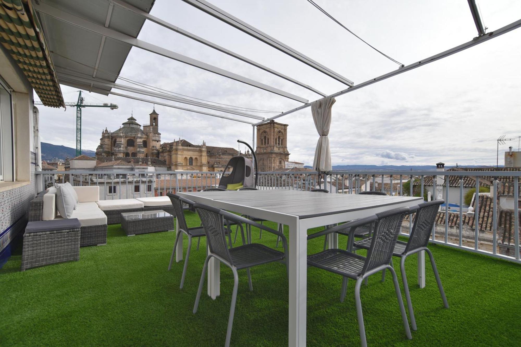 Atico Panorama Catedral Apartment Granada Exterior foto
